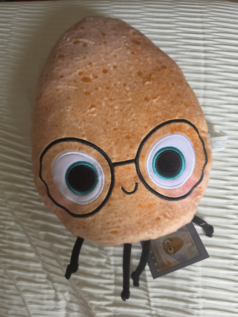 The Good Egg/The Bad Seed Dual Sided Character Plush From Jory John Books New